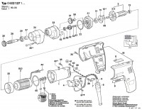 Bosch 0 602 127 104 GR.57 High Frequency Drill Spare Parts